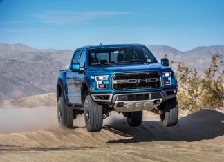 Ford F-150 Raptor trak versi 2019 pengendalian dinaik taraf