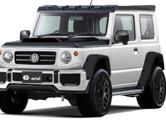 Suzuki Jimny kelihatan agresif dengan sentuhan Liberty Walk Suzuki Jimny