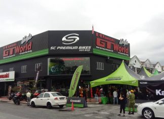 Kedai Kawasaki GT World Ninja “Teknoloji Hijau” Pertama Di Lancarkan.