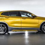 BMW X2 bahagian sisi