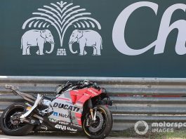 Lorenzo tumbang lagi semasa sesi latihan Bebas 2 : MotoGP Lorenzo kemalangan