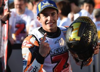 Makan malam dan jumpa pelumba Honda