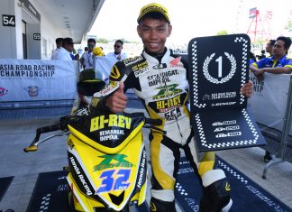 Helmi berjaya raih 134 mata tetap waspada ancaman pelumba wildcard