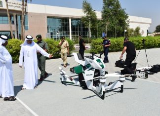 Polis memulakan latihan hoverbike