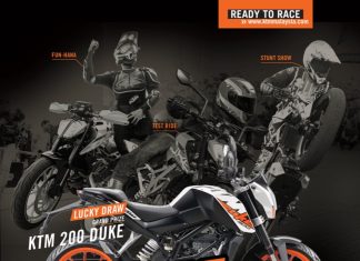 Jom dapatkan KTM 200 DUKE percuma