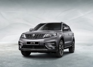 Penampilan istimewa PROTON X70 di KLIMS