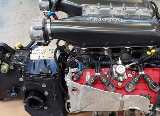 Enjin Ferrari 458 GT3-Spec V8 boleh digunakan pada kereta projek anda