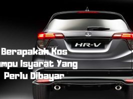 Inilah kos yang diperlukan setiap kali anda guna lampu isyarat
