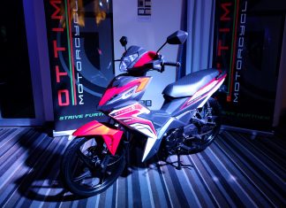 Ottimo lancar motosikal pertamanya dengan VIZ110, yang penting harganya memang menarik