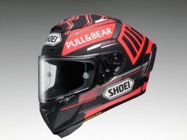 SHOEI “X-14 KONSEP BLACK MARQUEZ ” Di Pasaran pada Februari 2019