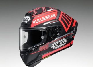 SHOEI “X-14 KONSEP BLACK MARQUEZ ” Di Pasaran pada Februari 2019