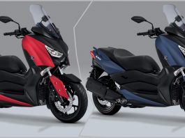 Yamaha XMax 250 hadir dua warna baharu