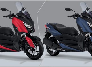 Yamaha XMax 250 hadir dua warna baharu