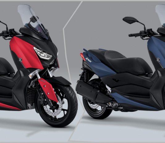 Yamaha XMax 250 hadir dua warna baharu