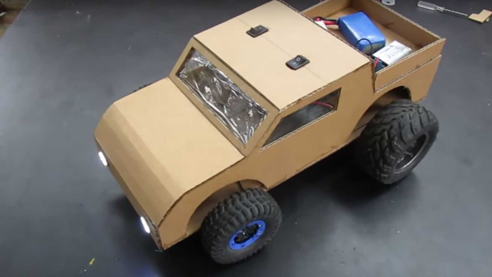 Video Mengagumkan Cara Buat Kereta Mainan Dengan Kadbod Motoqar