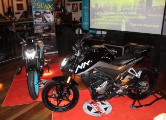 Pelancaran CFMOTO 250NK