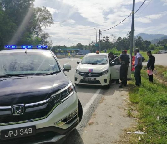 Calon ujian memandu ugut pegawai JPJ dengan pisau