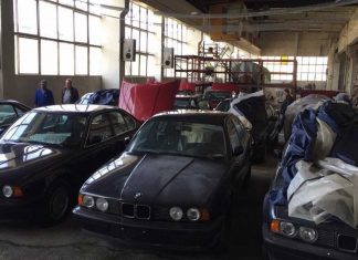 11 buah BMW E34 kondisi ‘baru keluar kedai’ ditemui!