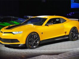 Satu set Chevrolet Camaro Bumblebee akan dilelong