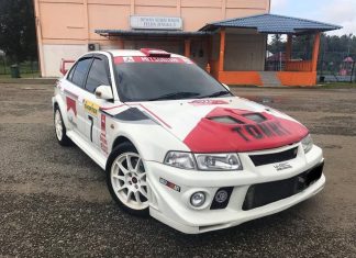 Mitsubishi Evo VI ini cari pemilik baharu