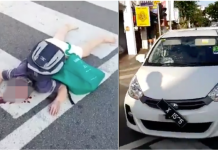 Pelancong asing mati dilanggar ketika melintas di lintasan zebra