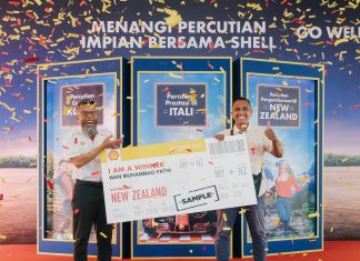 Shell tawarkan peluang menangi percutian ke Itali, New Zealand dan Korea Selatan