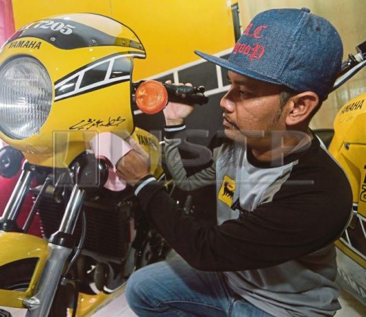 Belanja RM200,000 semata-mata untuk motosikal retro