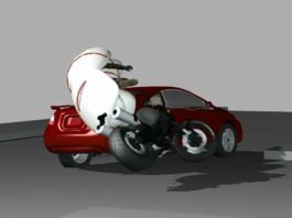 Airbag untuk penunggang motosikal kemungkinan diperkenalkan