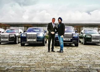 Lelaki ini borong 6 Rolls-Royce sekali gus