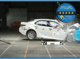 Toyota Camry 2019 terima 5-bintang ASEAN NCAP