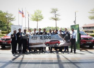 8,500 unit Proton X70 telah diserah selepas 100 hari dilancarkan