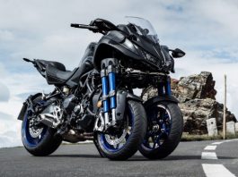 Yamaha NIKEN-Motosikal Sokongan Kejohanan Lumba Basikal