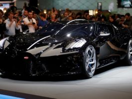 Bugatti La Voiture Noire ialah satu-satunya yang dihasilkan