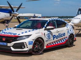 Polis NSW dedahkan kereta polis Civic Type-R terbaharu