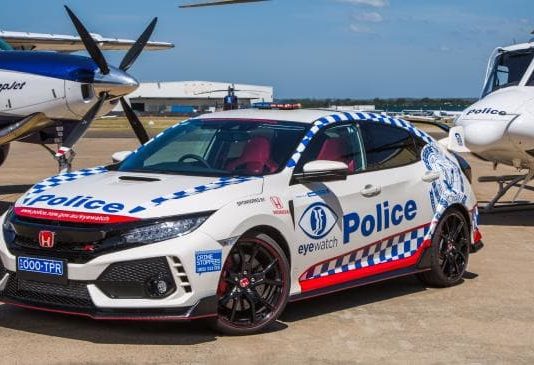 Polis NSW dedahkan kereta polis Civic Type-R terbaharu