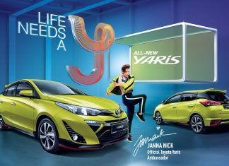 Toyota Yaris muncul di laman web Toyota!