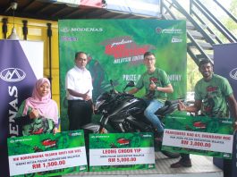 Pemenang Pulsar Dareventure bawa pulang hadiah utama Modenas Pulsar NS200