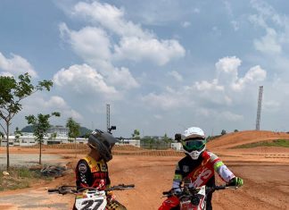 Hafizh Syahrin berlatih tunggang motorcross guna jentera sendiri