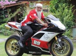 Bikers tertua di Malaysia terbabit dalam kemalangan