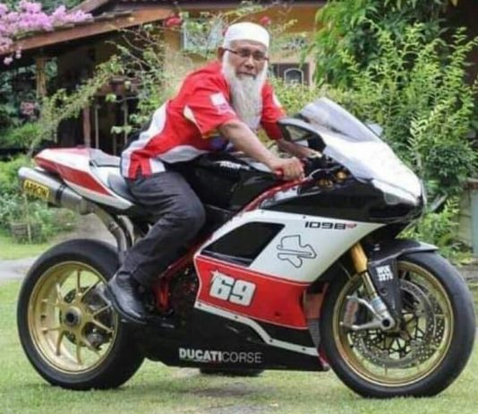 Bikers tertua di Malaysia terbabit dalam kemalangan