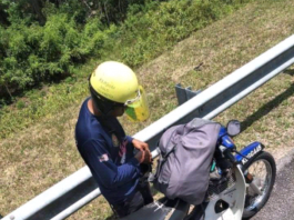 Tunggang Kapcai dari Jauh Tapi Kena Tipu
