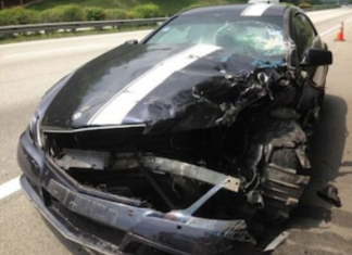 Elakkan Monyet – Adam Norrodin ditimpa kemalangan