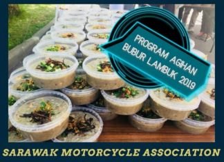 Pengagihan Bubur Lambuk Oleh SAMA