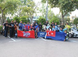 Aktiviti kebajikan kumpulan permotoran