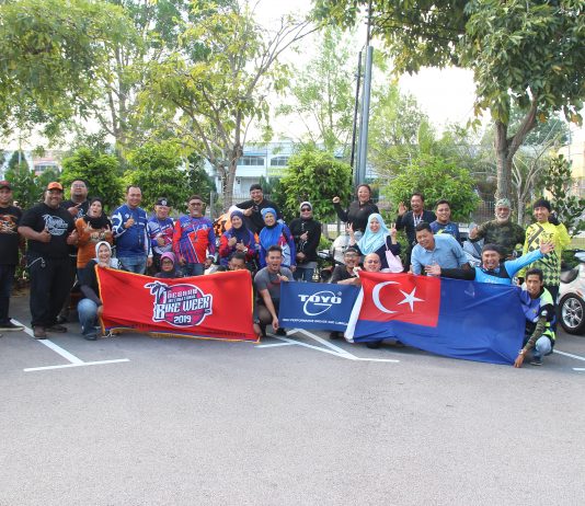 Aktiviti kebajikan kumpulan permotoran