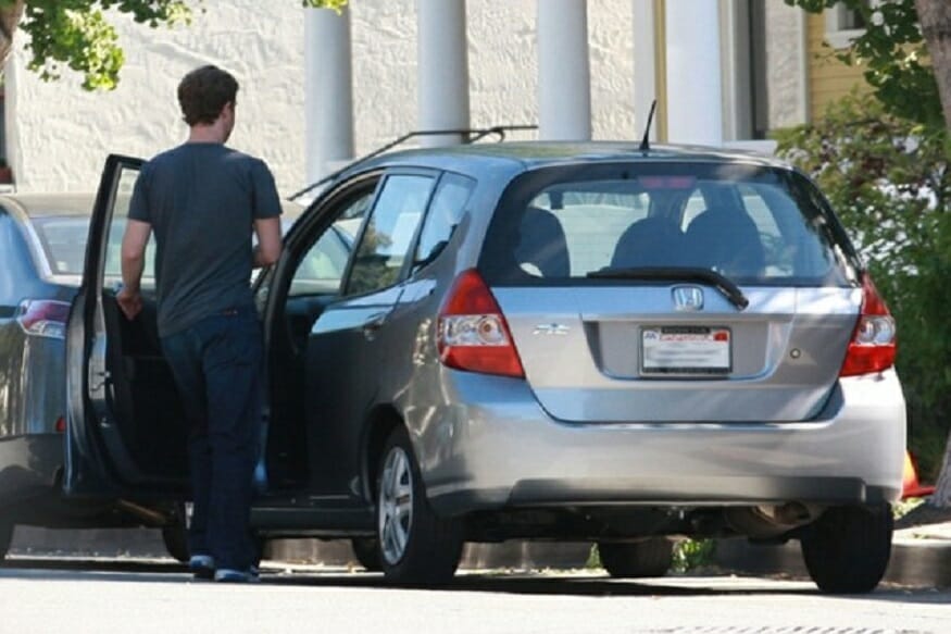 Kereta Mark Zuckerberg - Honda Fit