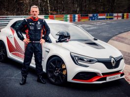 Renault Megane RS rampas rekod Nurburgring Honda Civic Type-R Megane RS Trophy-R mengatasi rekod Nurburgring Honda Civic Type-R