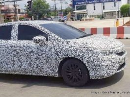Honda City 2020 sedang diuji di Thailand Kelibat Honda City 2020 di Thailand
