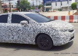 Honda City 2020 sedang diuji di Thailand Kelibat Honda City 2020 di Thailand