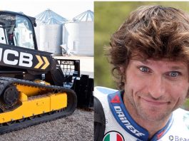 Pasukan F1 membantu JCB mencatatkan rekod baru untuk traktor terpantas traktor terpantas